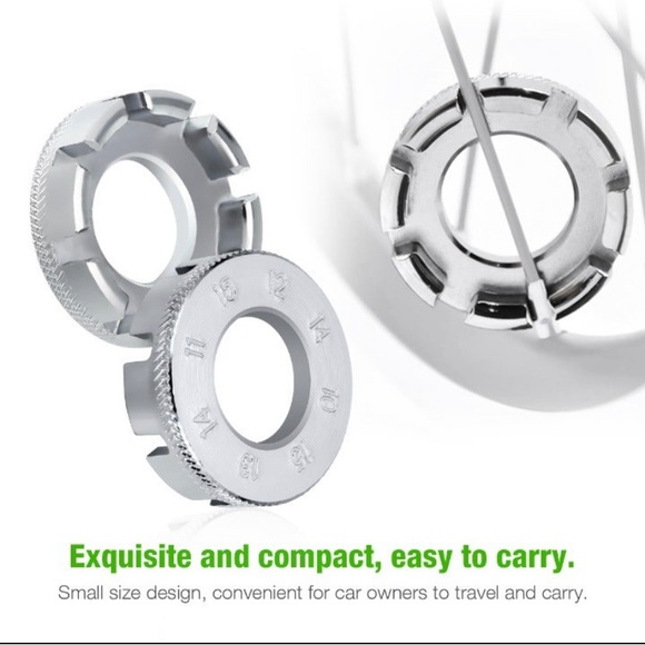 Bike Spoke Nipple Tension Tool Wrench 8 sizes Spanner - Picture 4 of 7